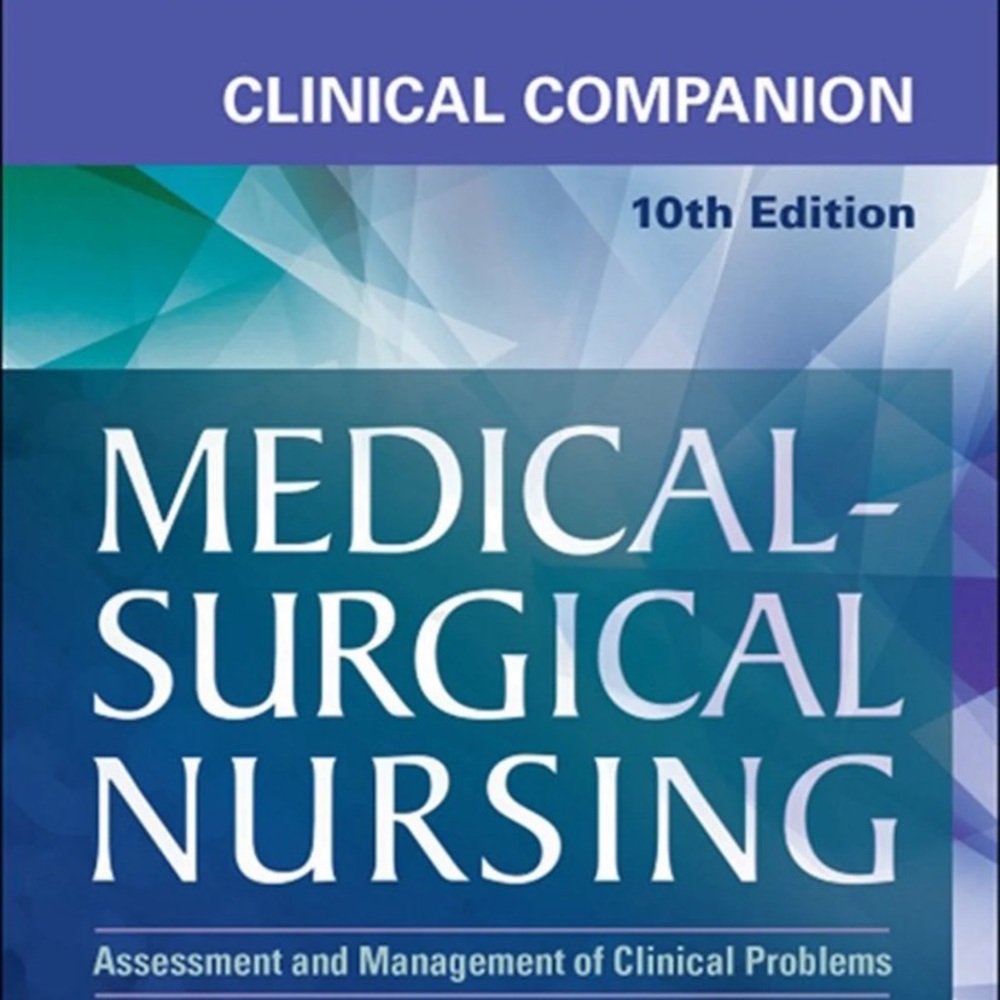 Clinical companion Medical Surgical Nursing